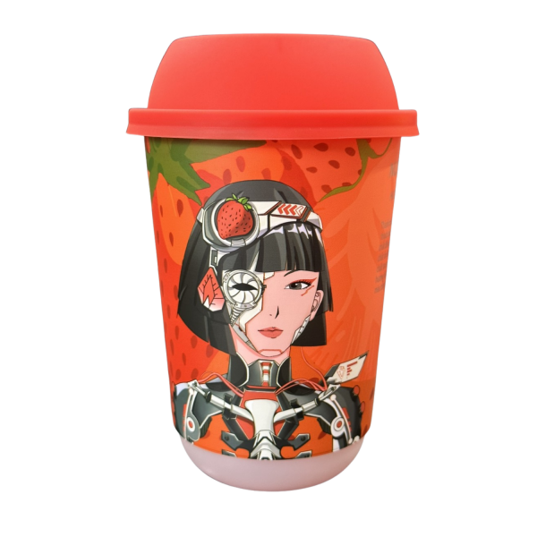 Nước Hoa Quả Trà Sữa Dâu