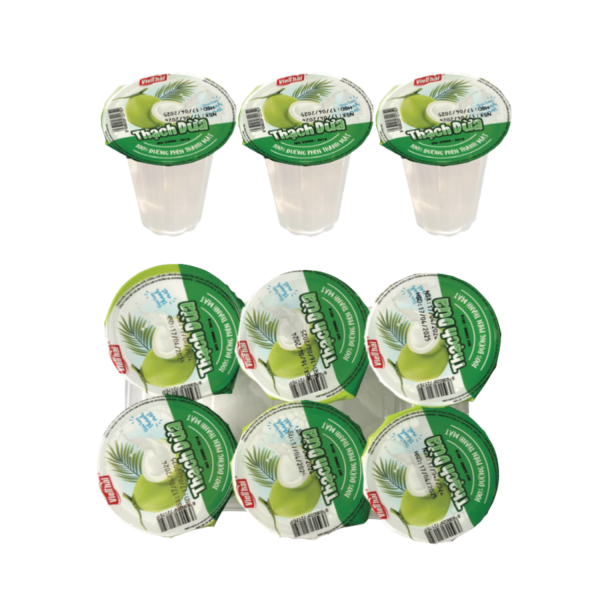 Thạch Dừa 150g x 6 Cốc
