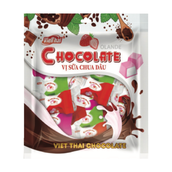 Kẹo Socola Vị Dâu Sữa Chua 300g