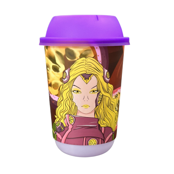 Nước Hoa Quả Thạch Dừa Hương Chanh Dây 450ml