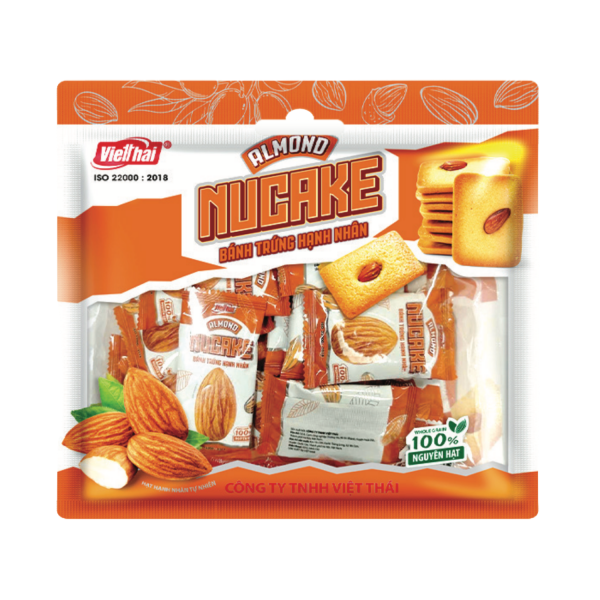 Bánh Trứng Hạnh Nhân Nucake 300g