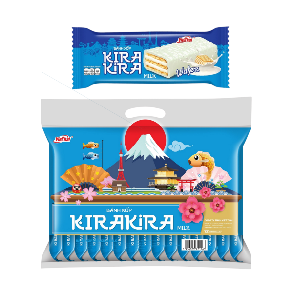 Bánh Xốp KIRAKIRA MILK