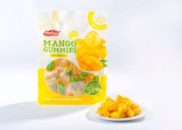 Kẹo Dẻo Cốt Trái Cây Bóc Vỏ – Xoài Chín 270g