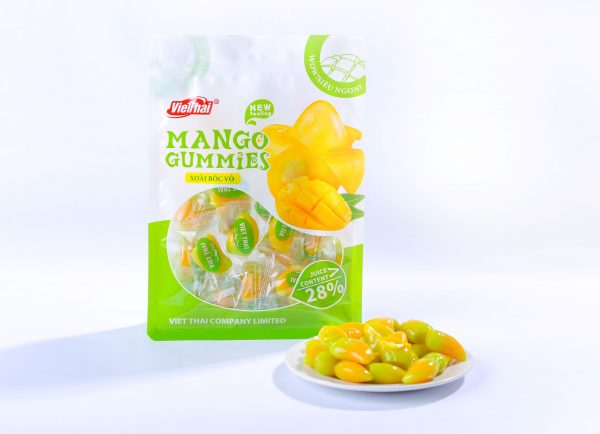 Kẹo Dẻo Cốt Trái Cây Bóc Vỏ – Xoài Xanh 270g