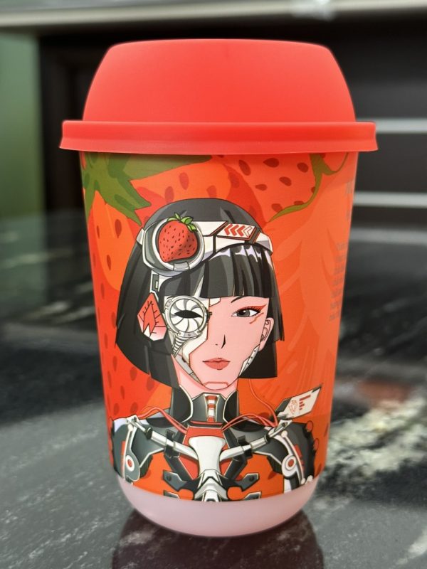 Nước Hoa Quả Hương Trà Sữa Dâu 450ml