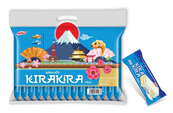 Bánh Xốp KIRAKIRA MILK