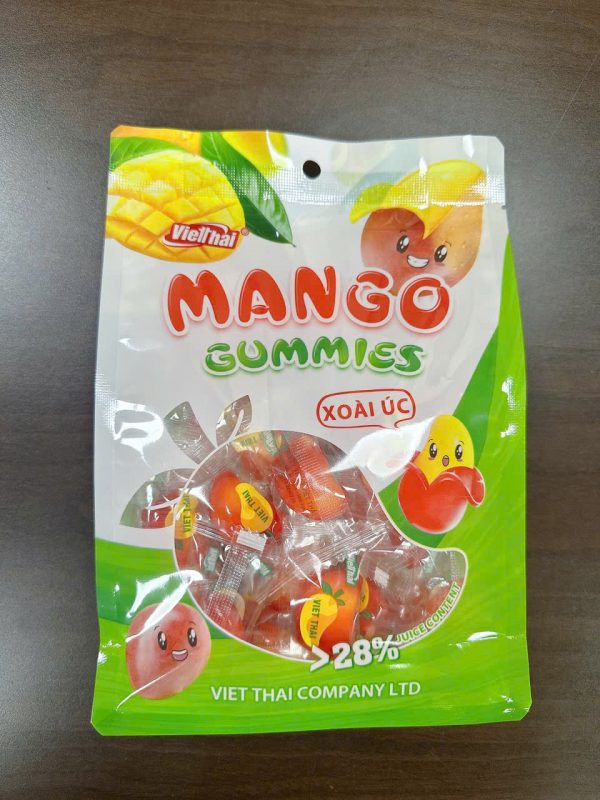 Kẹo Dẻo Cốt Trái Cây Bóc Bỏ – Xoài Đỏ 270g