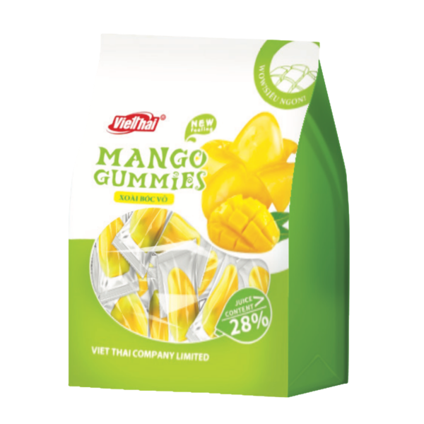 Kẹo Dẻo Cốt Trái Cây Bóc Vỏ – Xoài Xanh 270g